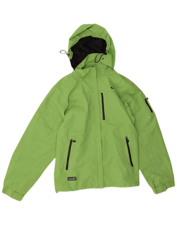 Nike Damen Clima-fit Kapuzen-Windbreakerjacke UK 18 XL Grün Polyester