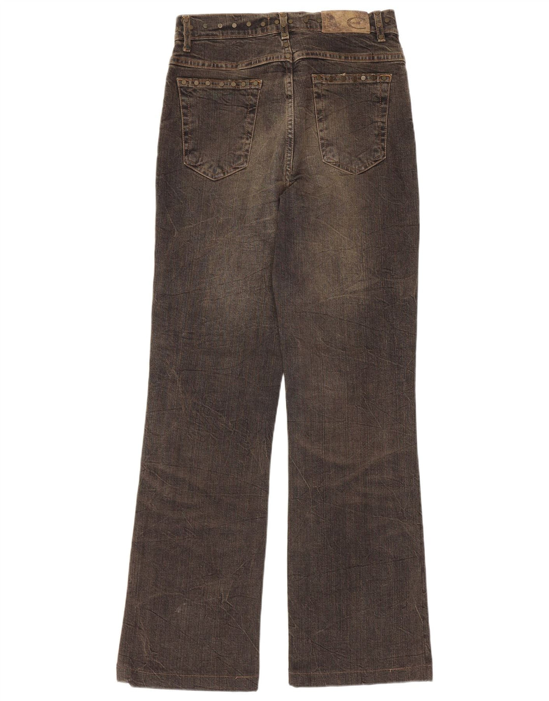 Just Cavalli Bootcut-Jeans für Damen, W29, L27, braune Baumwolle