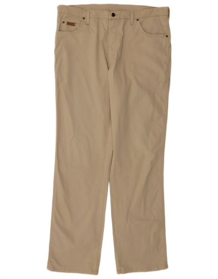 WRANGLER Gerade Freizeithose für Herren, W38, L33, Beige