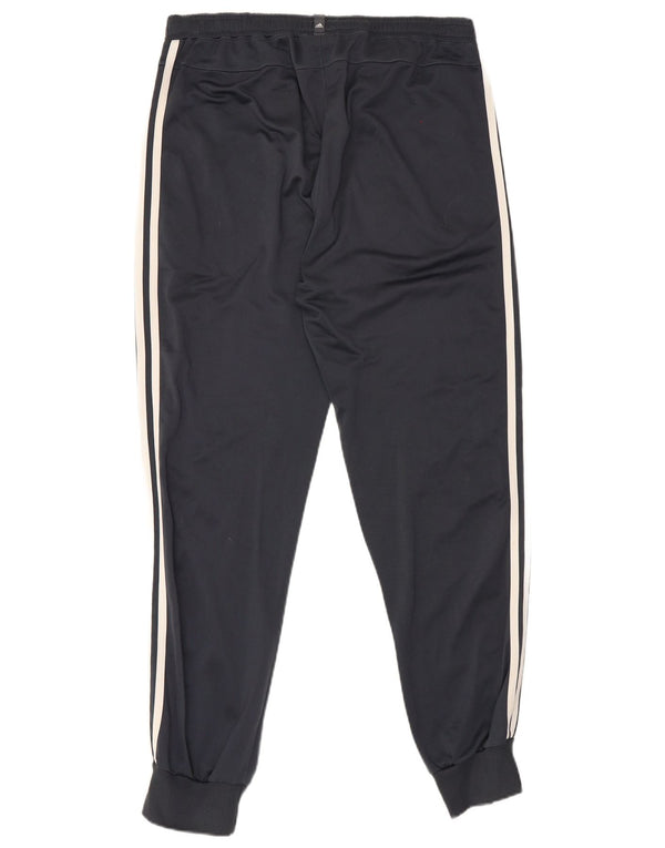 Adidas Herren Trainingshose Jogger UK 42/44 Large Marineblau Polyester