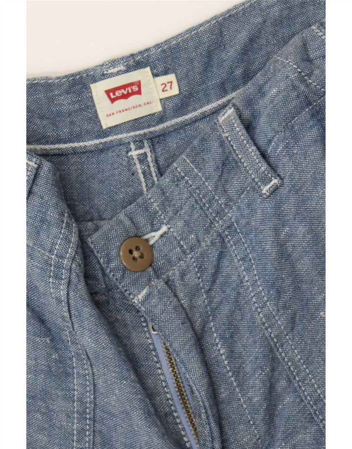 LEVI'S Womens Hot Pants W27 Small Blue Cotton Vintage Levi's and Second-Hand Levi's from Messina Hembry 