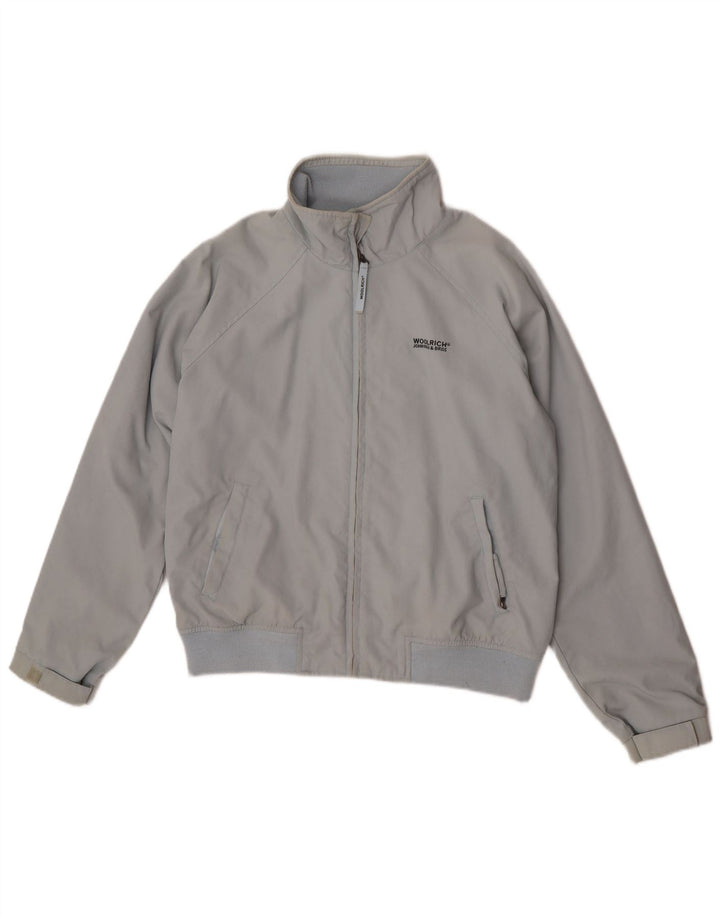 Woolrich Bomberjacke für Jungen, 13–14 Jahre, blaues Nylon