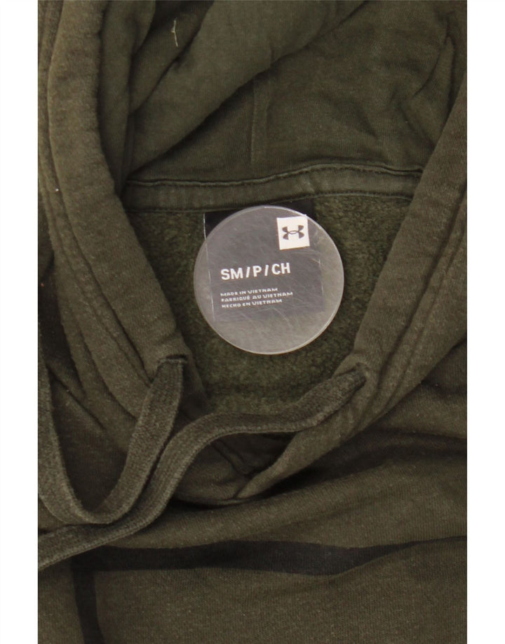 Under Armour Herren-Kapuzenpullover mit Grafik, Größe S, Khaki