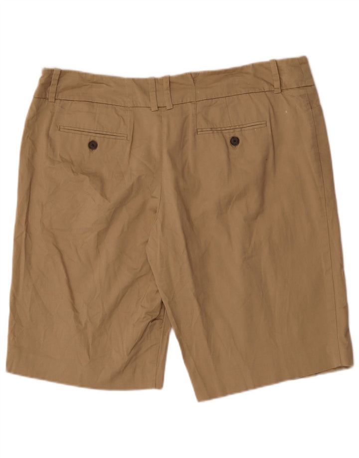 Mossimo Damen Freizeitshorts W36 XL Braune Baumwolle
