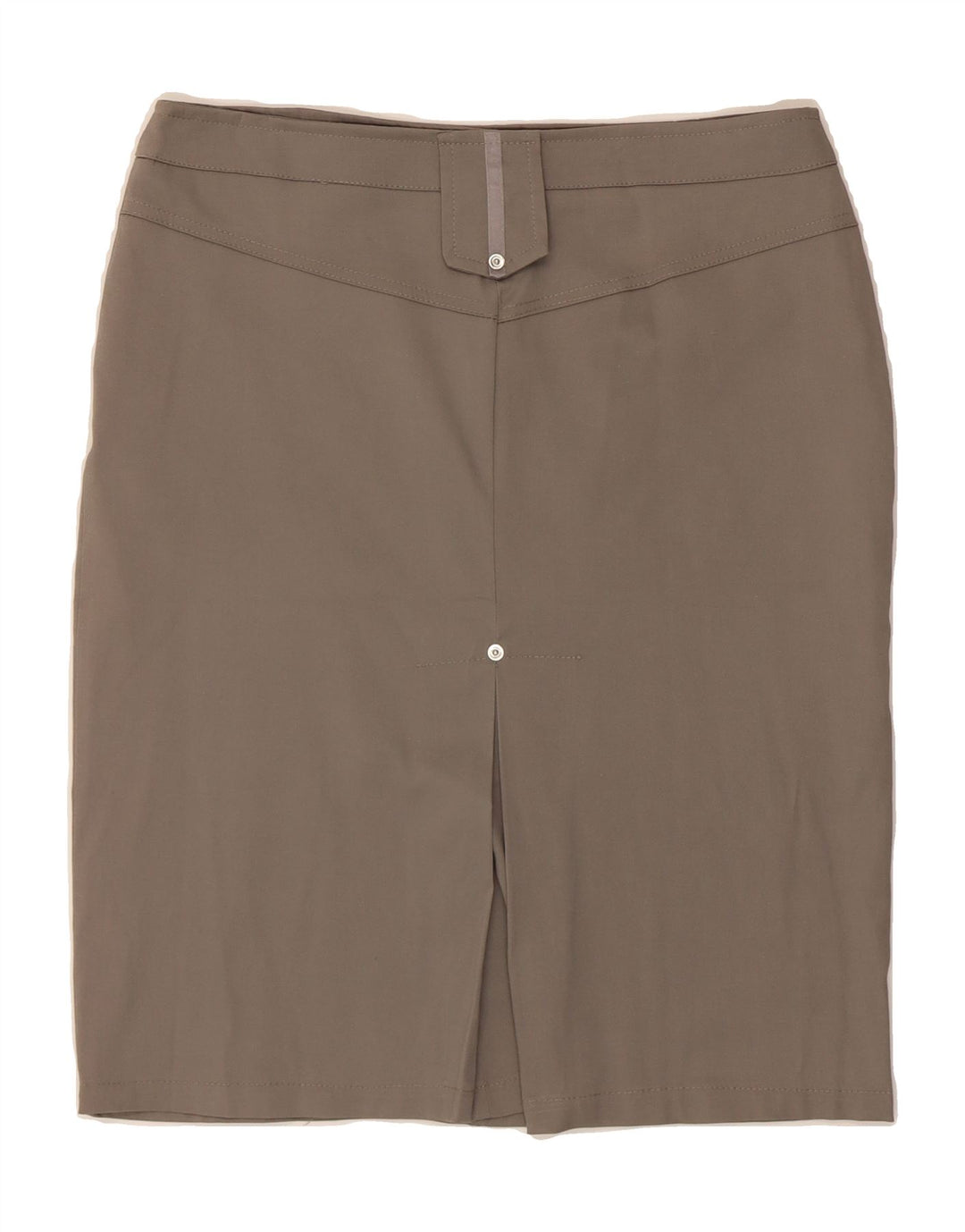 CESARE MENASCI Womens Pencil Skirt IT 46 Large W32  Grey Polyester Vintage Cesare Menasci and Second-Hand Cesare Menasci from Messina Hembry 