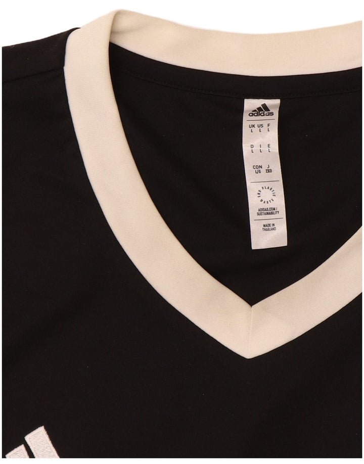 Adidas Herren Aeroready T-Shirt Top Large Schwarz Polyester