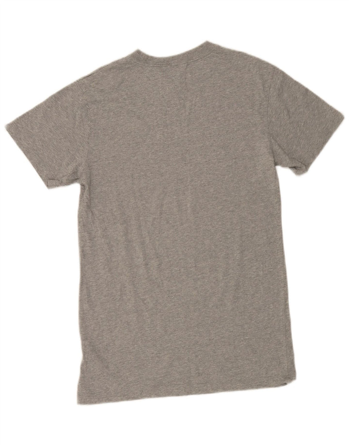 Nike Herren T-Shirt Top XS Grau gefleckte Baumwolle