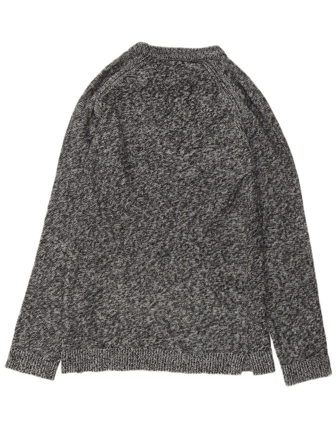 JACK & JONES Herren-Pullover mit U-Boot-Ausschnitt, klein, grau meliert