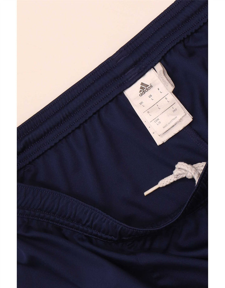 Adidas Herren Climalite Sportshorts, groß, marineblau, Farbblock-Polyester