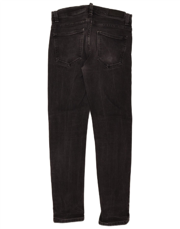 Zara Herren Slim Jeans EU 40 Medium W31 L30 Schwarze Baumwolle