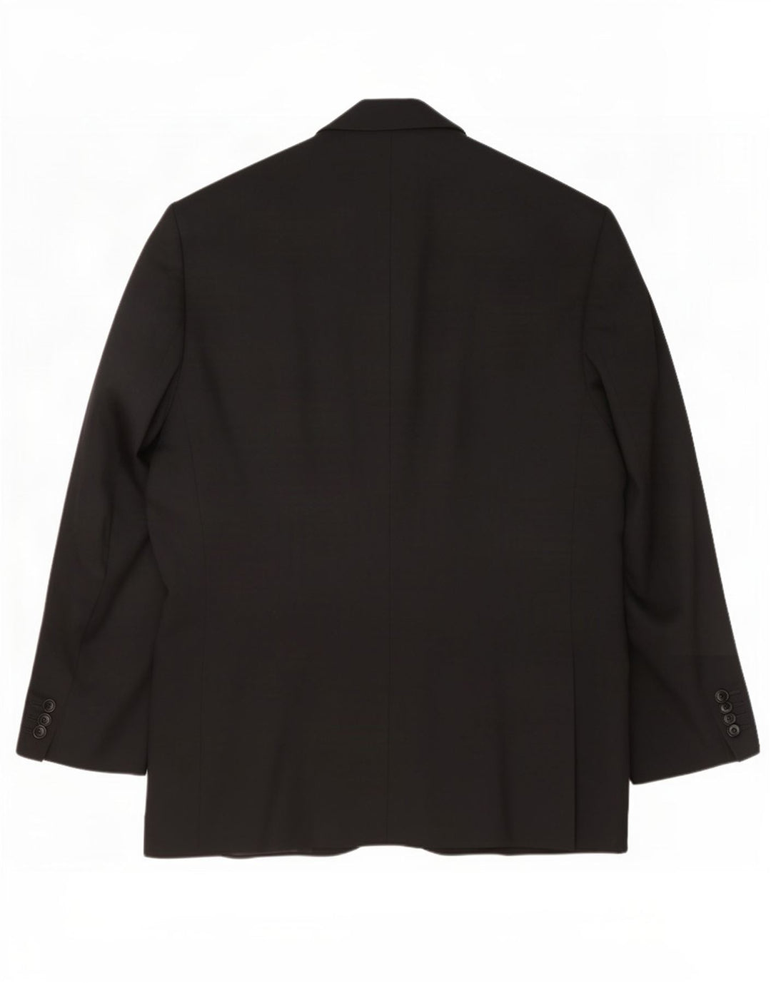Zara Herren-Blazer mit 2 Knöpfen, UK 40, große schwarze Wolle