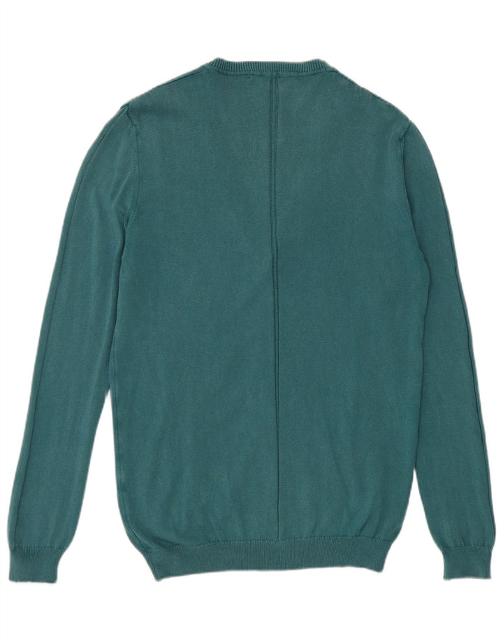Liu Jo Herren-Strickjacke aus mittelblauer Baumwolle