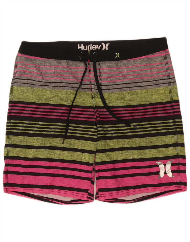 Hurley Herren Phantom Badeshorts Medium Mehrfarbig gestreift