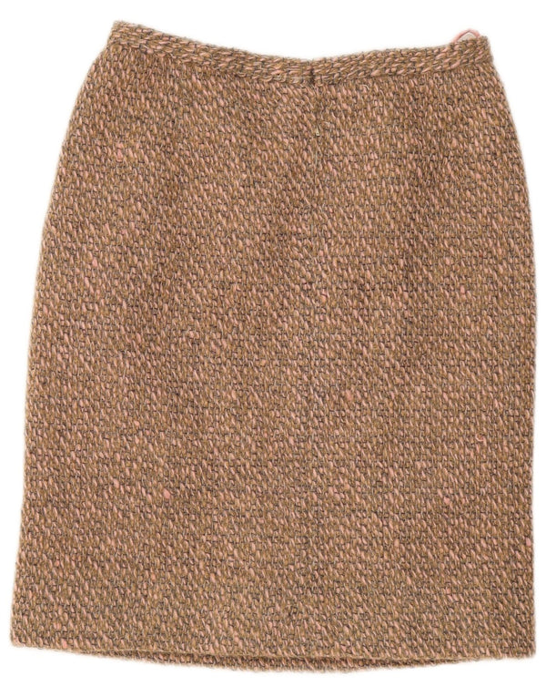 Vintage Damen Bleistiftrock W30 Mittelbraun