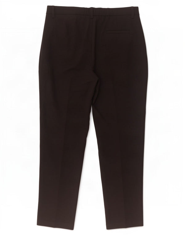 Marks & Spencer Damen Tapered Anzughose UK 10 Small W26 L25 Schwarz