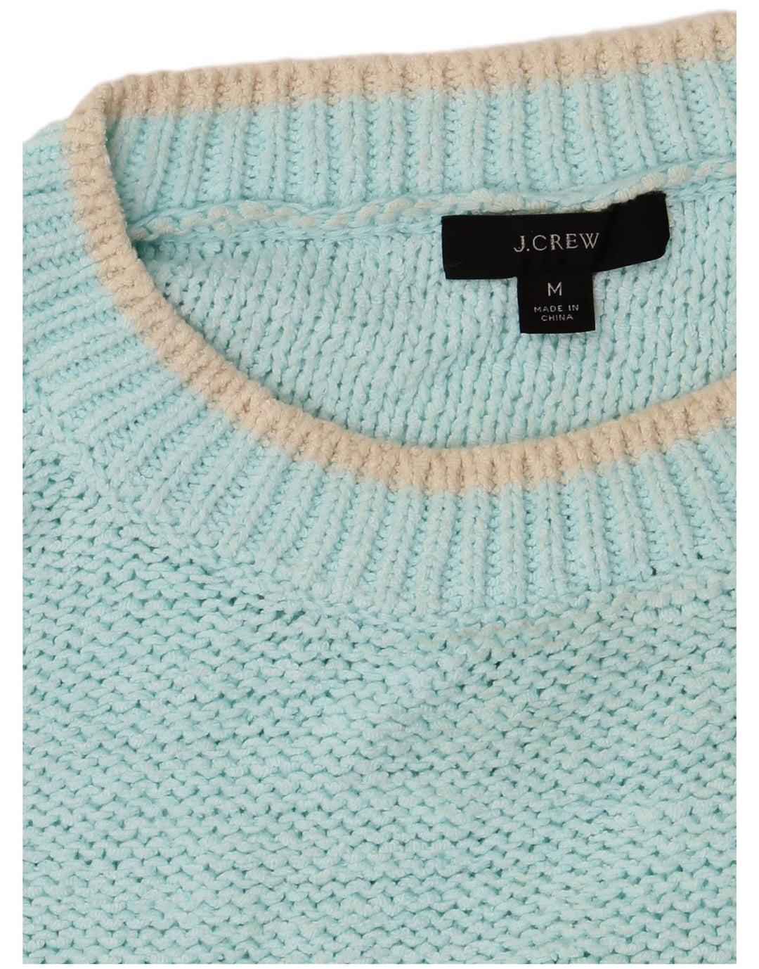 J. CREW Damen Übergroßer Pullover mit U-Boot-Ausschnitt, UK 14, Mitteltürkis
