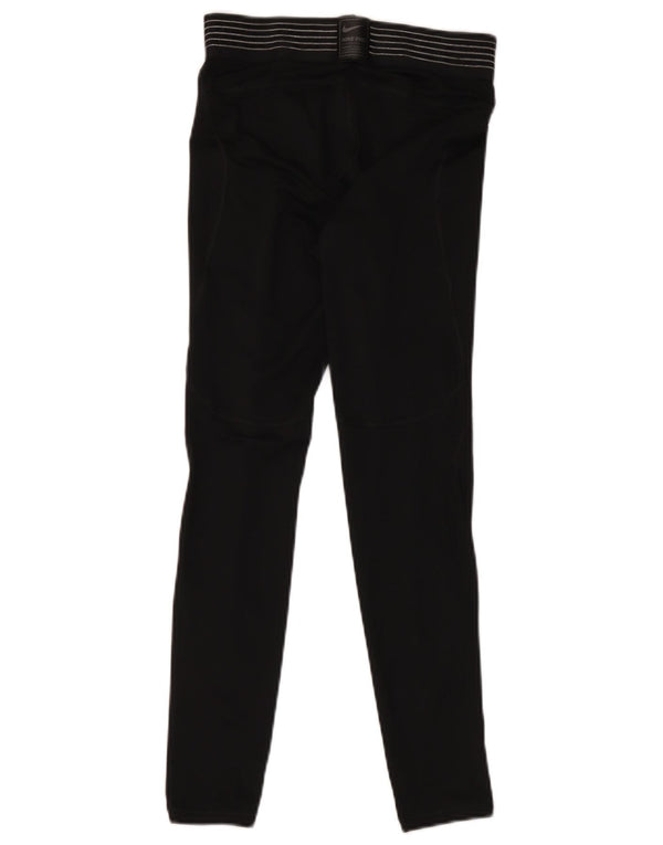 Nike Herren-Leggings, klein, aus schwarzem Polyester