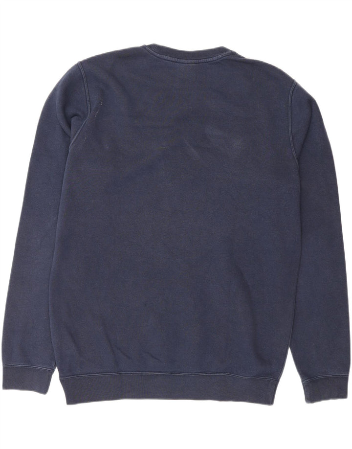 NIKE Herren-Sweatshirt, mittelgroß, marineblau, Baumwolle