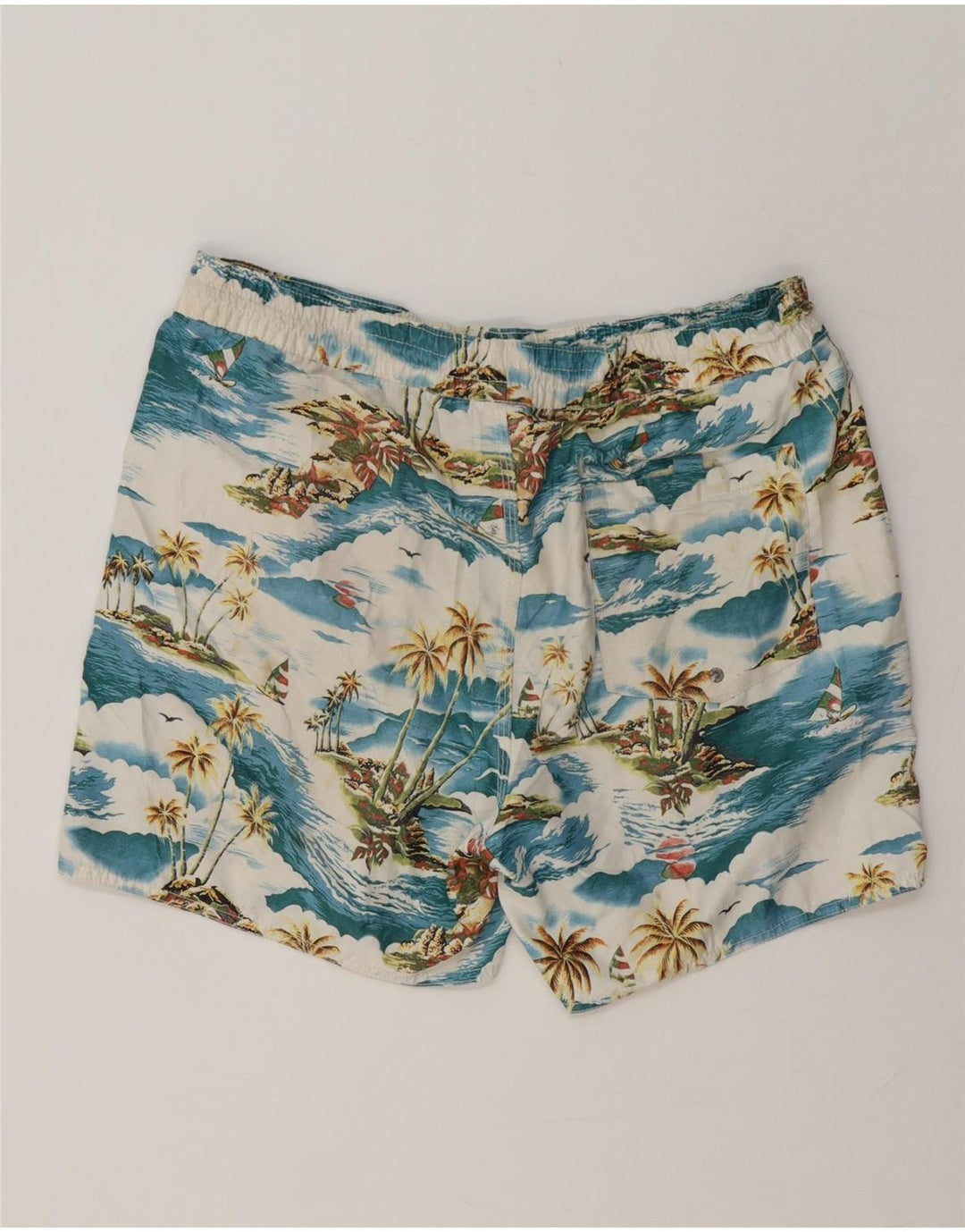 Rip Curl Herren-Badeshorts aus mittelblauem Polyester