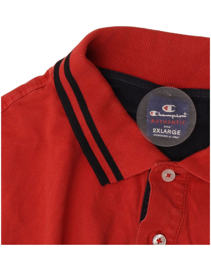 Champion Herren Poloshirt 2XL Rot