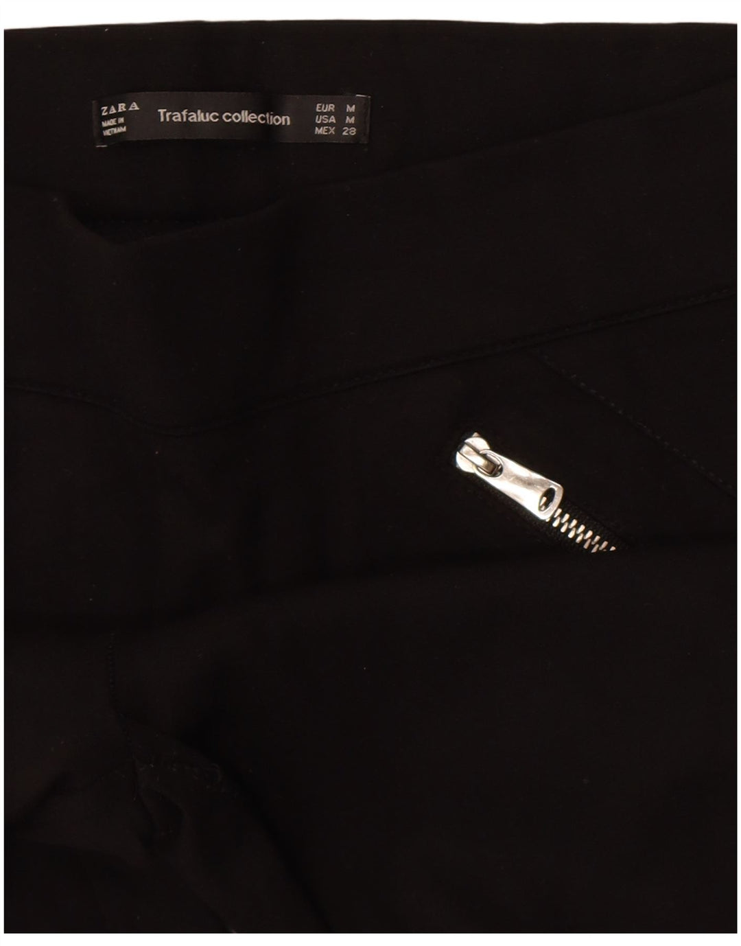 Zara Damen Trafaluc Crop Leggings Medium W28 L26 Schwarz