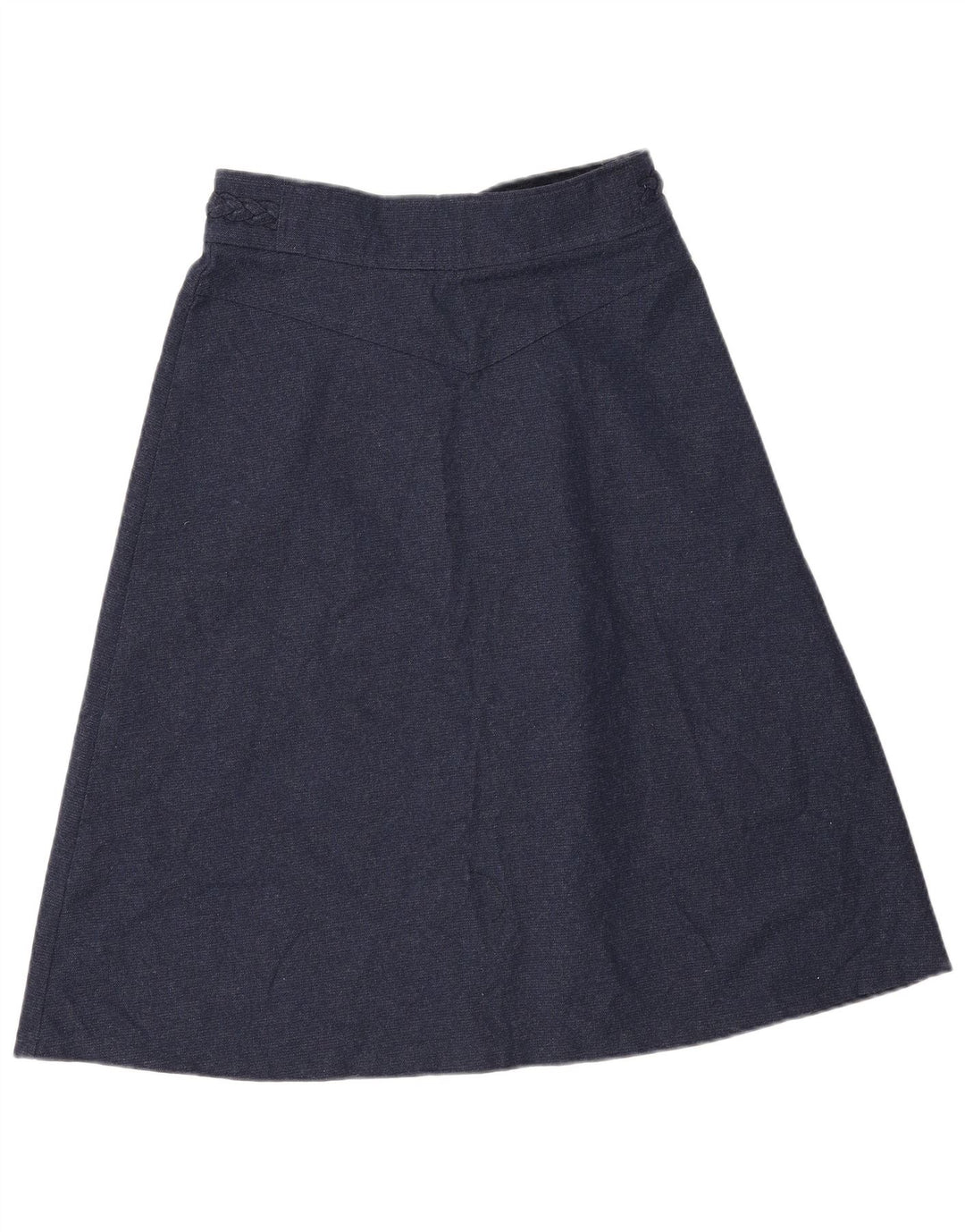 Brugi Damen-A-Linien-Rock W30 Mittelmarineblaues Polyester