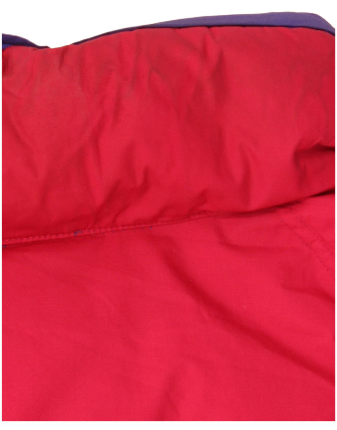 DIADORA Herren Übergroße wendbare wattierte Jacke UK 42 XL Rot Polyester