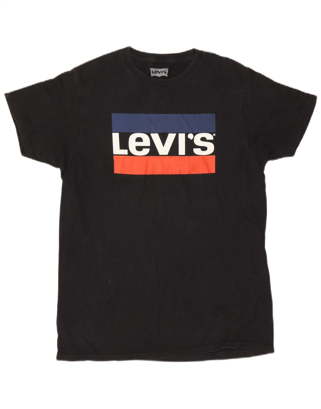 Levi's Herren T-Shirt mit Grafik, mittelgroß, Schwarz