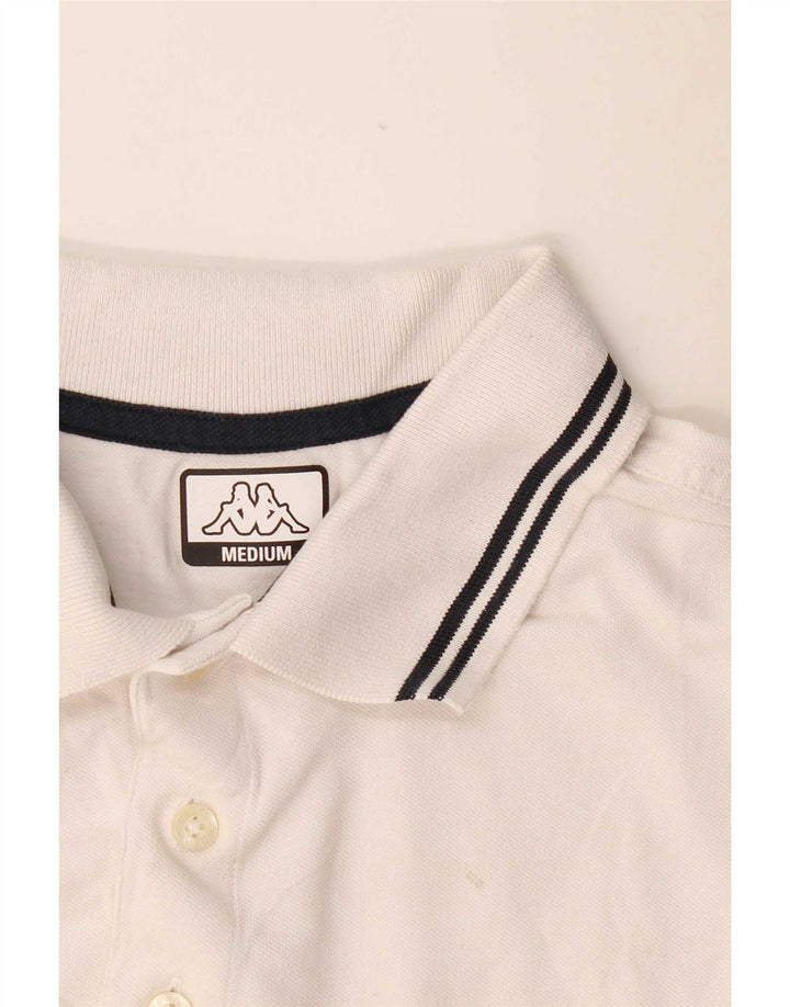 KAPPA Herren Poloshirt Mittelweiße Baumwolle