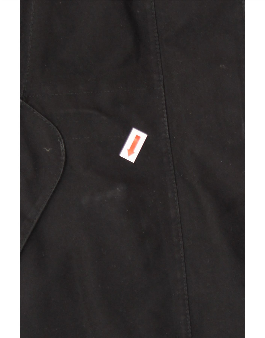 Jack Wolfskin Damen-Windbreaker-Mantel UK 12/14 Mittelschwarzes Polyester