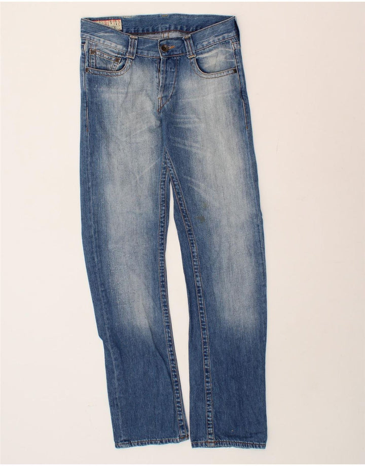 RIFLE Womens Straight Jeans W29 L33 Blue Cotton Vintage Rifle and Second-Hand Rifle from Messina Hembry 