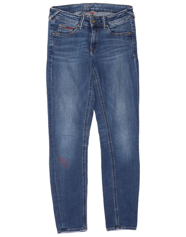 Tommy Hilfiger Damen Sophie Low Waist Skinny Jeans W27 L30 Blaue Baumwolle
