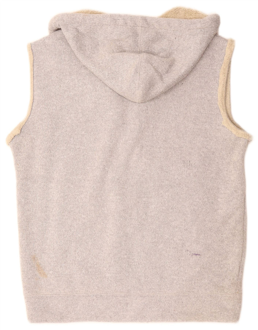 BILLABONG Herren ärmelloser Kapuzenpullover mit Reißverschluss, klein, grau, Polyester