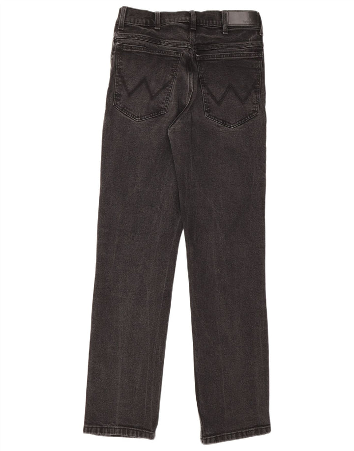 Wrangler Herren Straight Jeans W31 L32 Schwarze Baumwolle