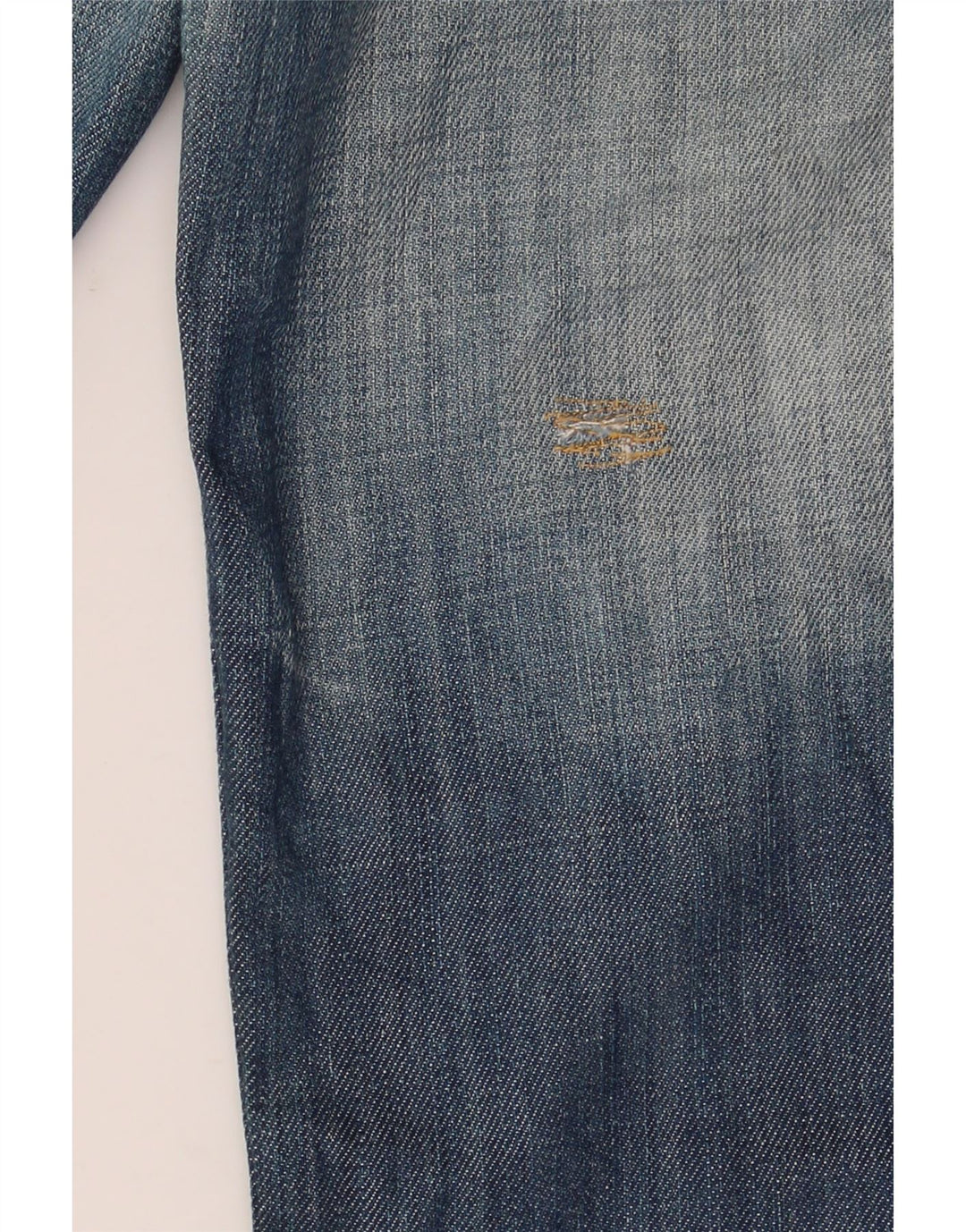 Calvin Klein Damen Bermuda Denim Shorts W26 Kleine blaue Baumwolle