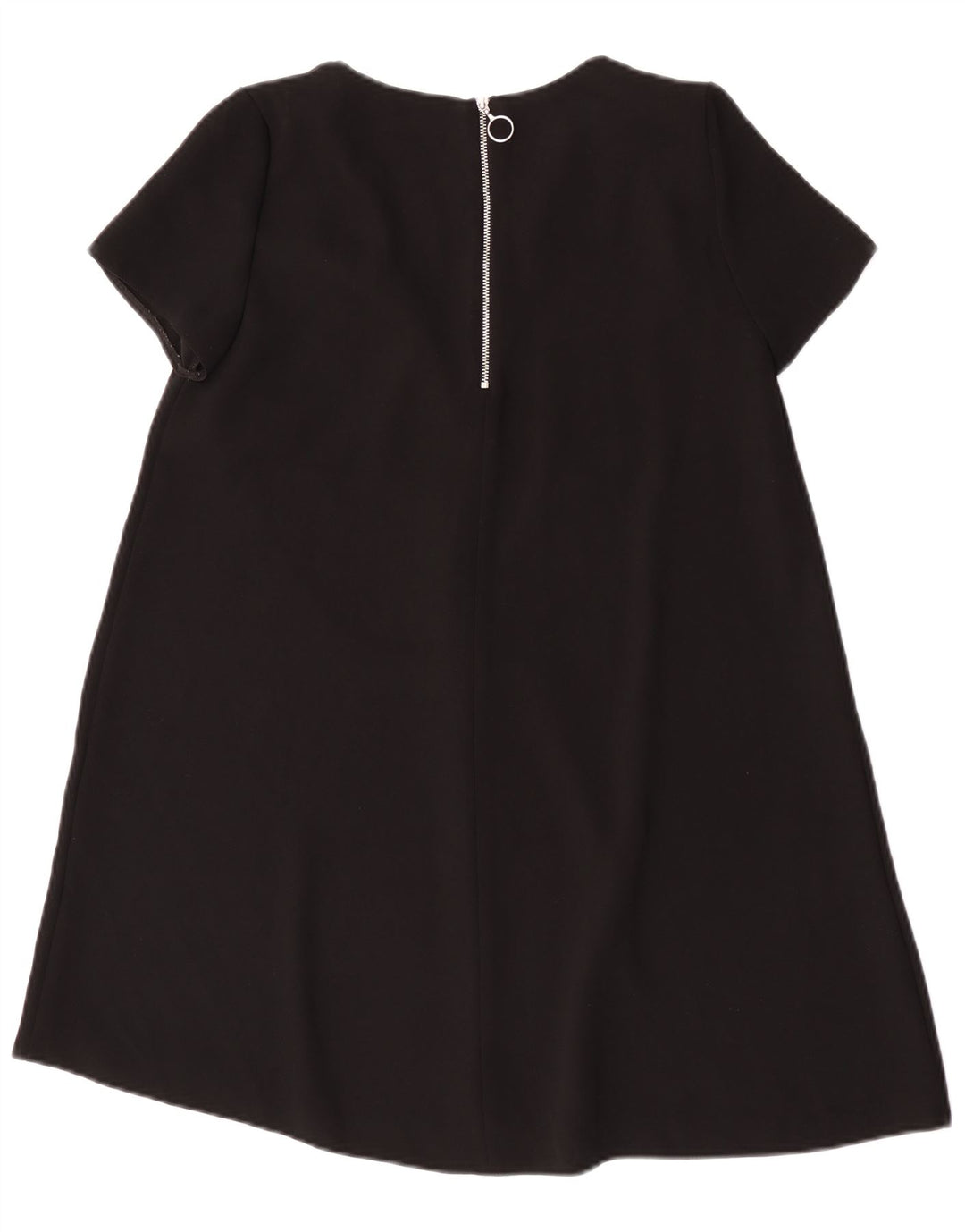 Zara Damen A-Linien-Kleid UK 6 XS Schwarz