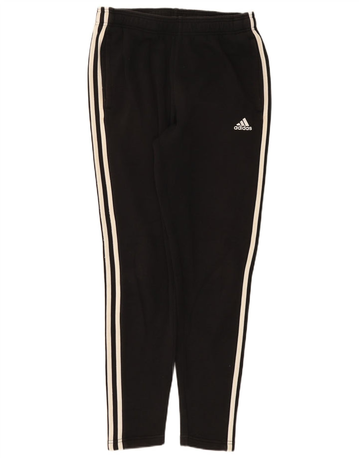 Adidas Herren-Trainingshose, mittelschwarz, Baumwolle