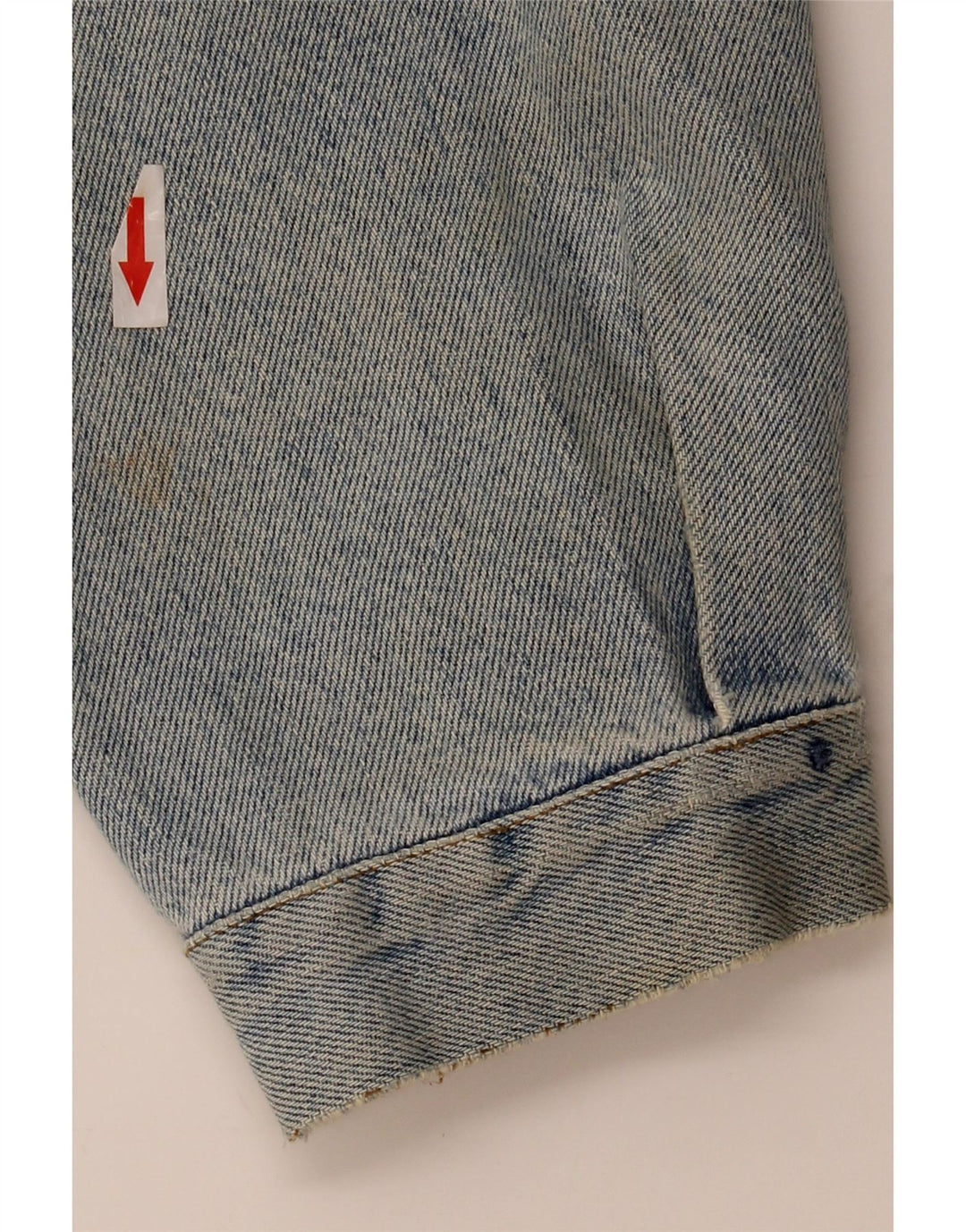 El Charro Herren Jeansjacke UK 42 XL Blaue Baumwolle