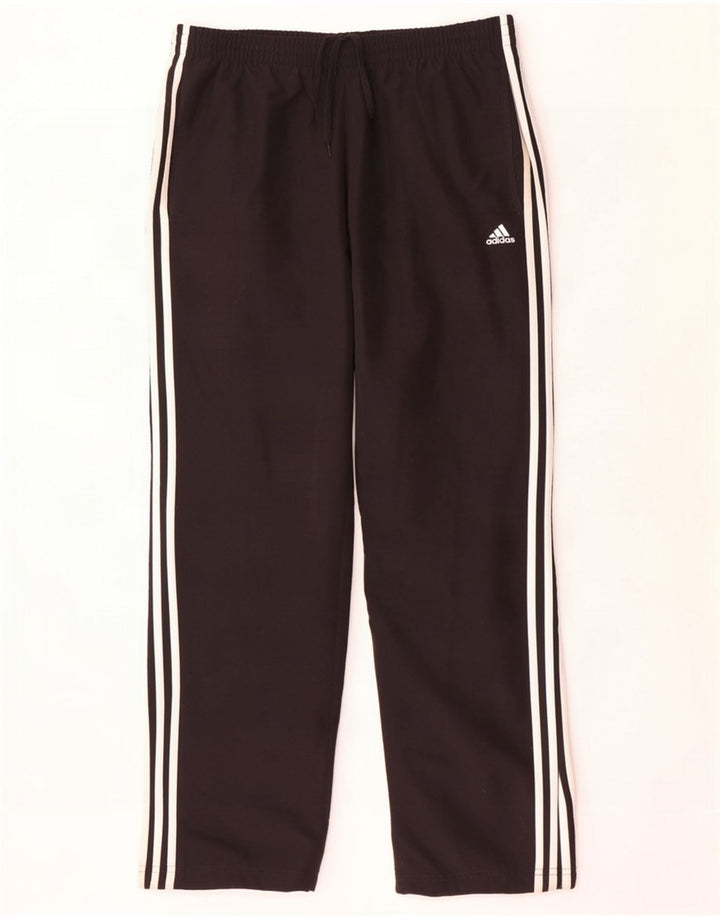 Adidas Herren Climalite Trainingshose, groß, aus schwarzem Polyester