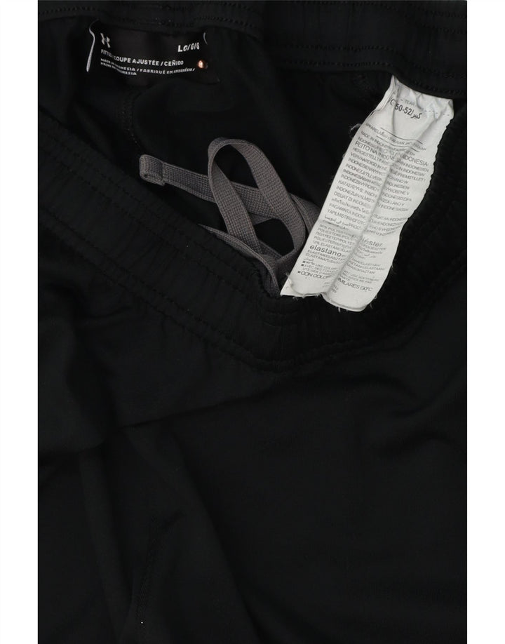 Under Armour Herren-Trainingshose, groß, aus schwarzem Polyester