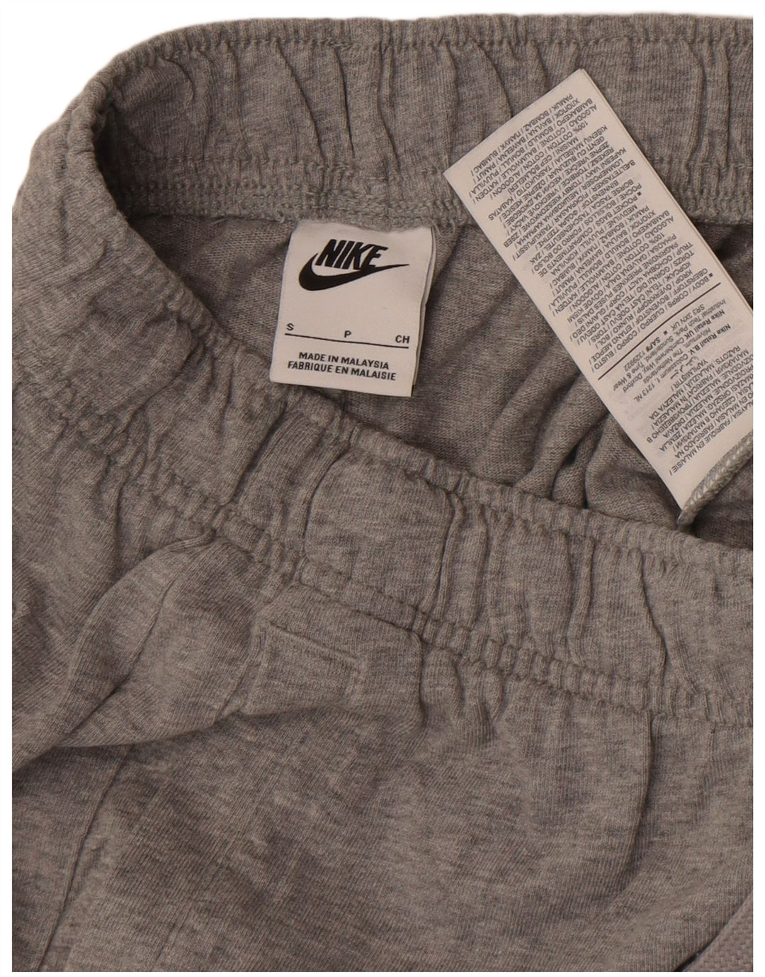 Nike Herren-Sportshorts, Größe S, graue Baumwolle