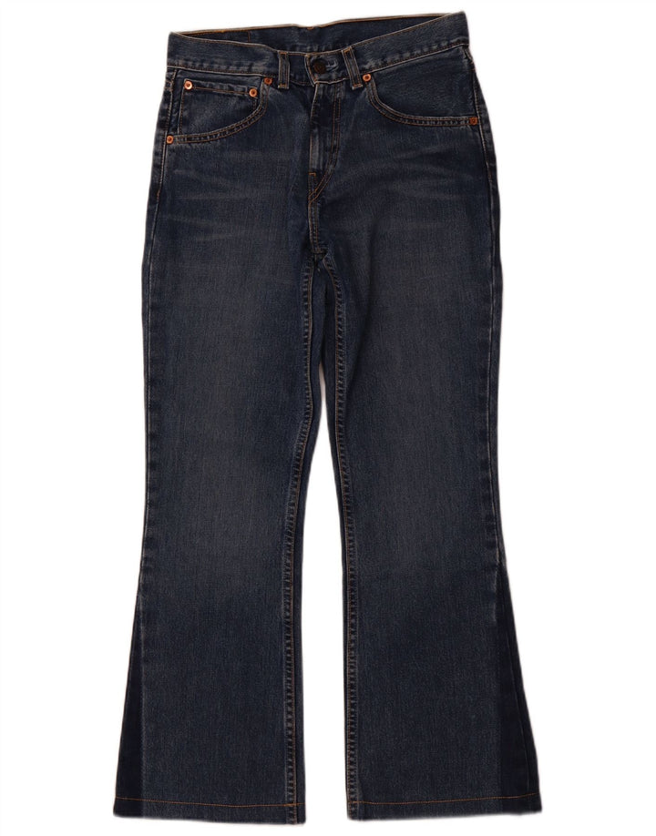 LEVI'S Damen 525 Bootcut Jeans W28 L28 Blaue Baumwolle
