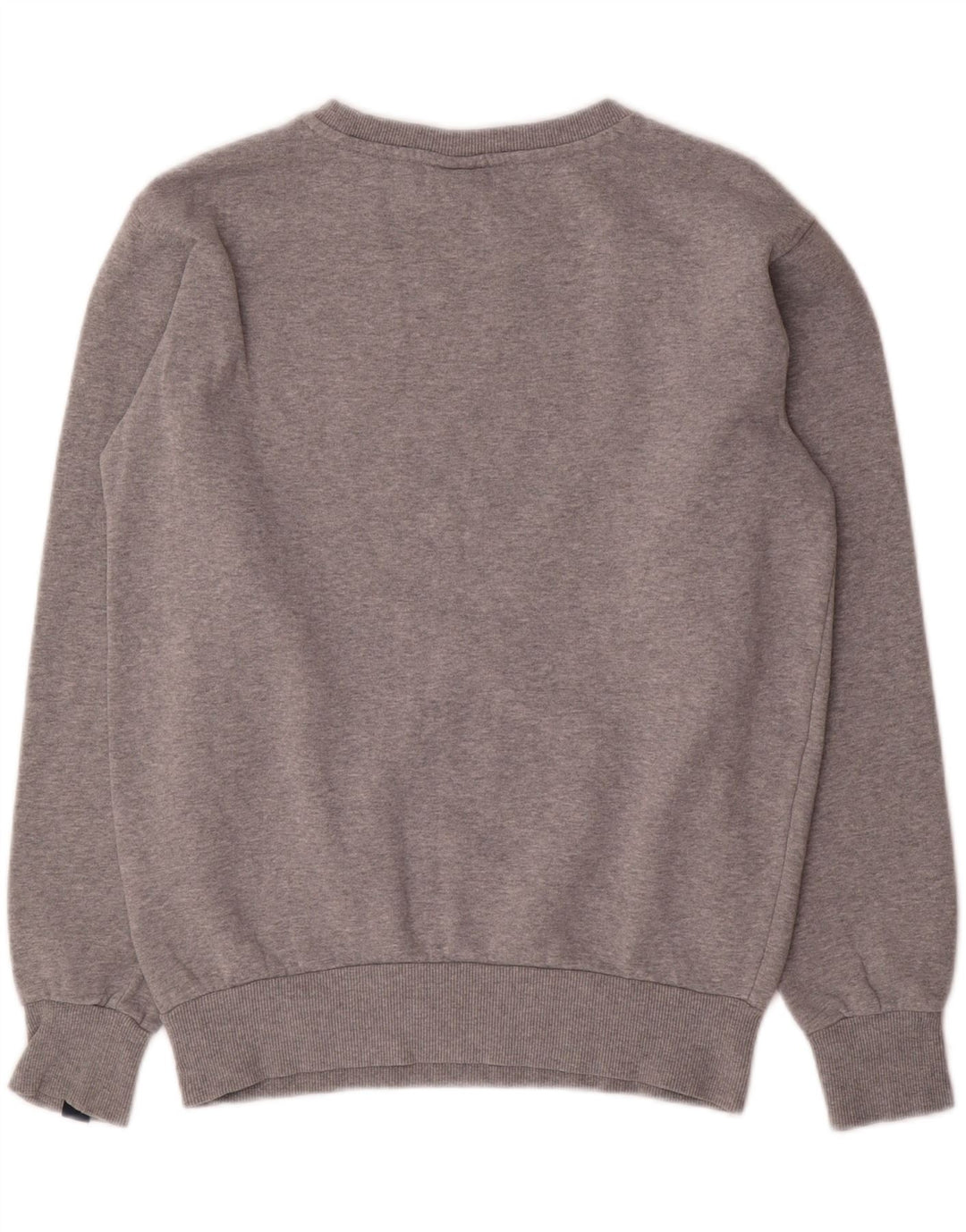 Ellesse Womens Graphic Oversized Sweatshirt Pullover UK 8 Small Grau Baumwolle