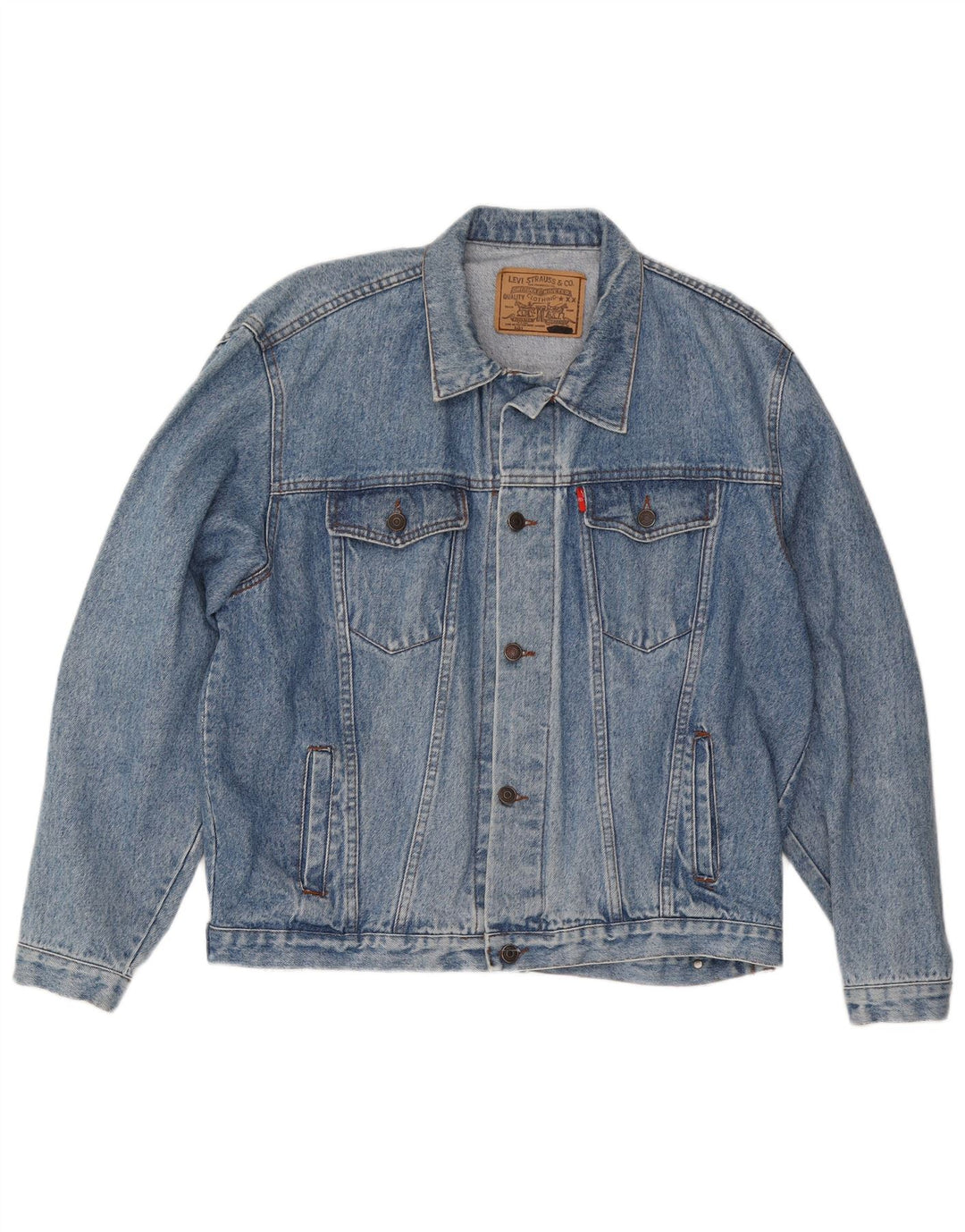 Levi's Herren Jeansjacke UK 42 XL Blau