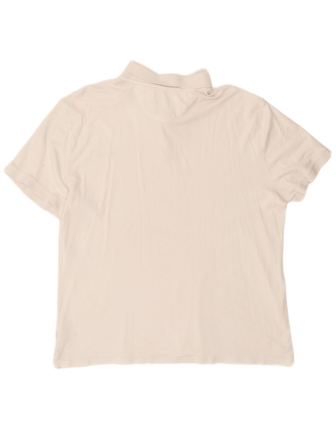 Calvin Klein Herren Poloshirt 2XL Weiße Baumwolle