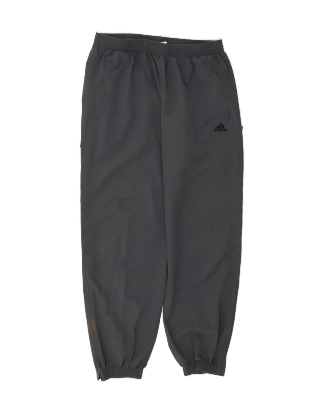 ADIDAS Mens Tracksuit Trousers Joggers Large  Grey Polyester Vintage Adidas and Second-Hand Adidas from Messina Hembry 