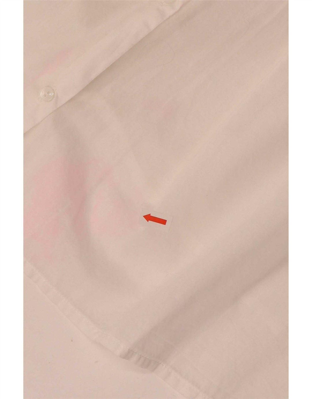 Tommy Hilfiger Damen ärmellose Hemdbluse US 6 Mittelweiße Baumwolle