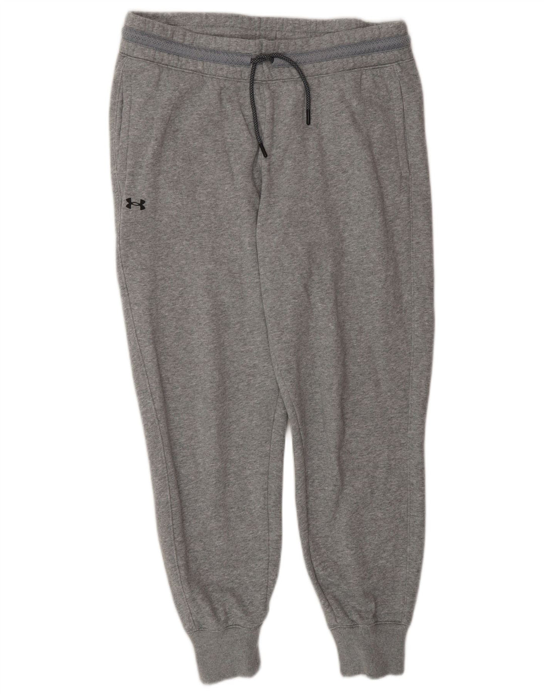 UNDER ARMOUR Mens Tracksuit Trousers Joggers Medium  Grey Cotton