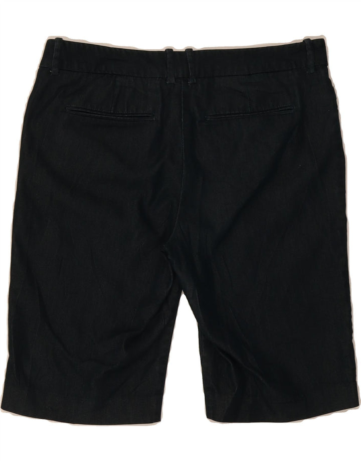 MOSSIMO Womens Casual Shorts US 8 Medium W34  Navy Blue Cotton Vintage Mossimo and Second-Hand Mossimo from Messina Hembry 