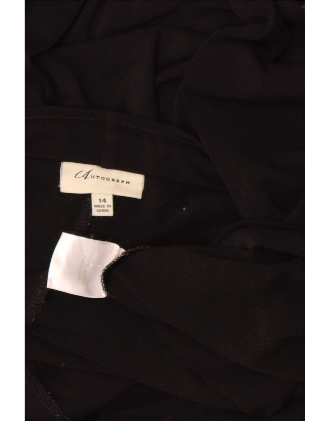 Marks & Spencer Damen Autograph Leggings UK 14 Large Schwarz Polyester